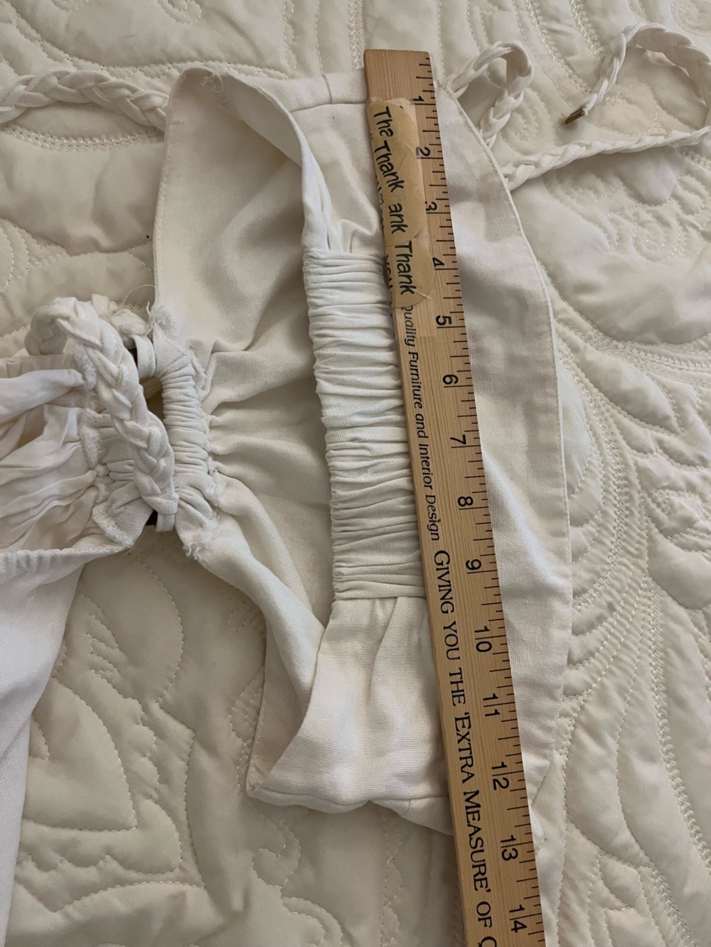 Hello Molly White Strapless Cutout Romper Dress size 4 - Picture 10 of 12